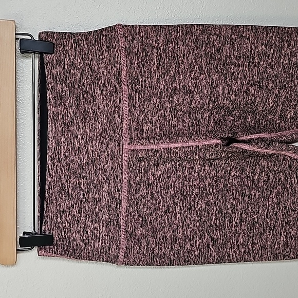 Beyond Yoga Pink Spacedye High-Rise Midi Leggings - Picture 2 of 8